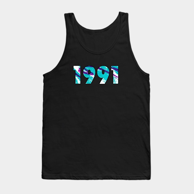 1991 Retro Tank Top by ACGraphics